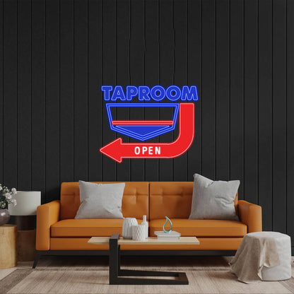 TAPROOM - Premium Neon Artwork