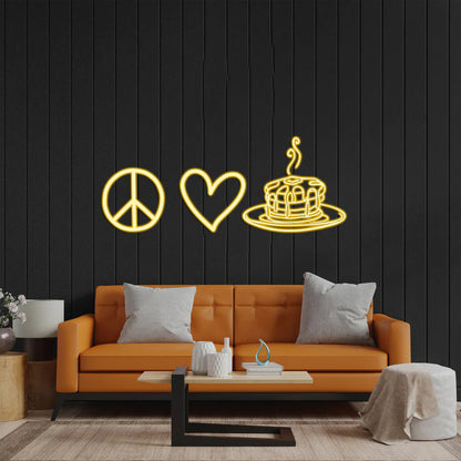 Brunch Restaurant - Premium Neon Artwork