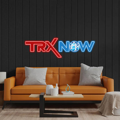 TRX NOW - Premium Neon Artwork