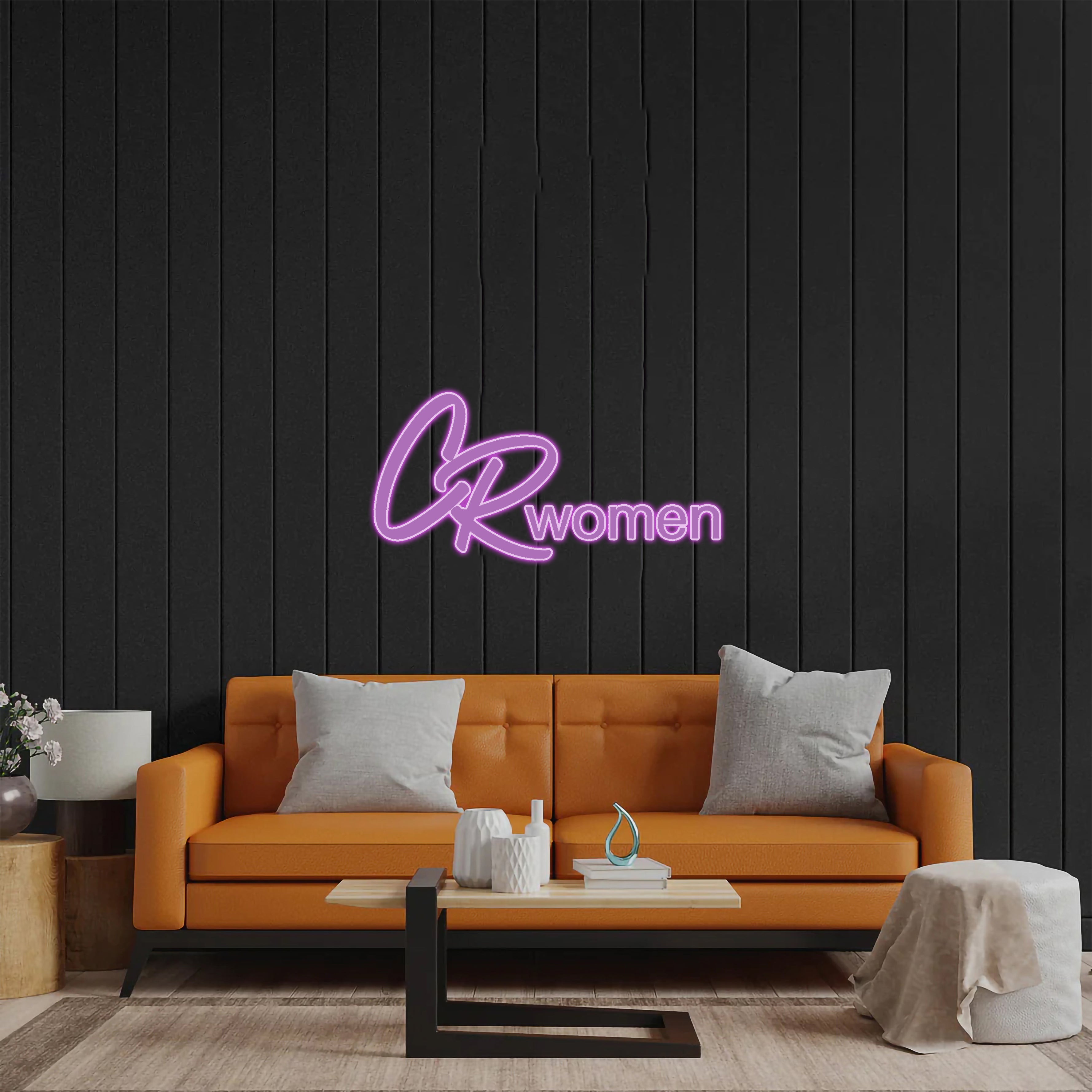 CR women - Premium Neon Artwork