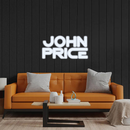 JOHN PRICE - Premium Neon Artwork