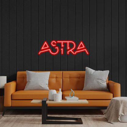 ASTRA - Premium Neon Artwork