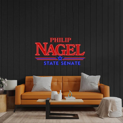 Philip Nagel State Senate - Premium Neon Artwork