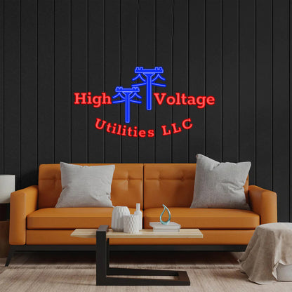 High Voltage Utilities LLC - Premium Neon Artwork
