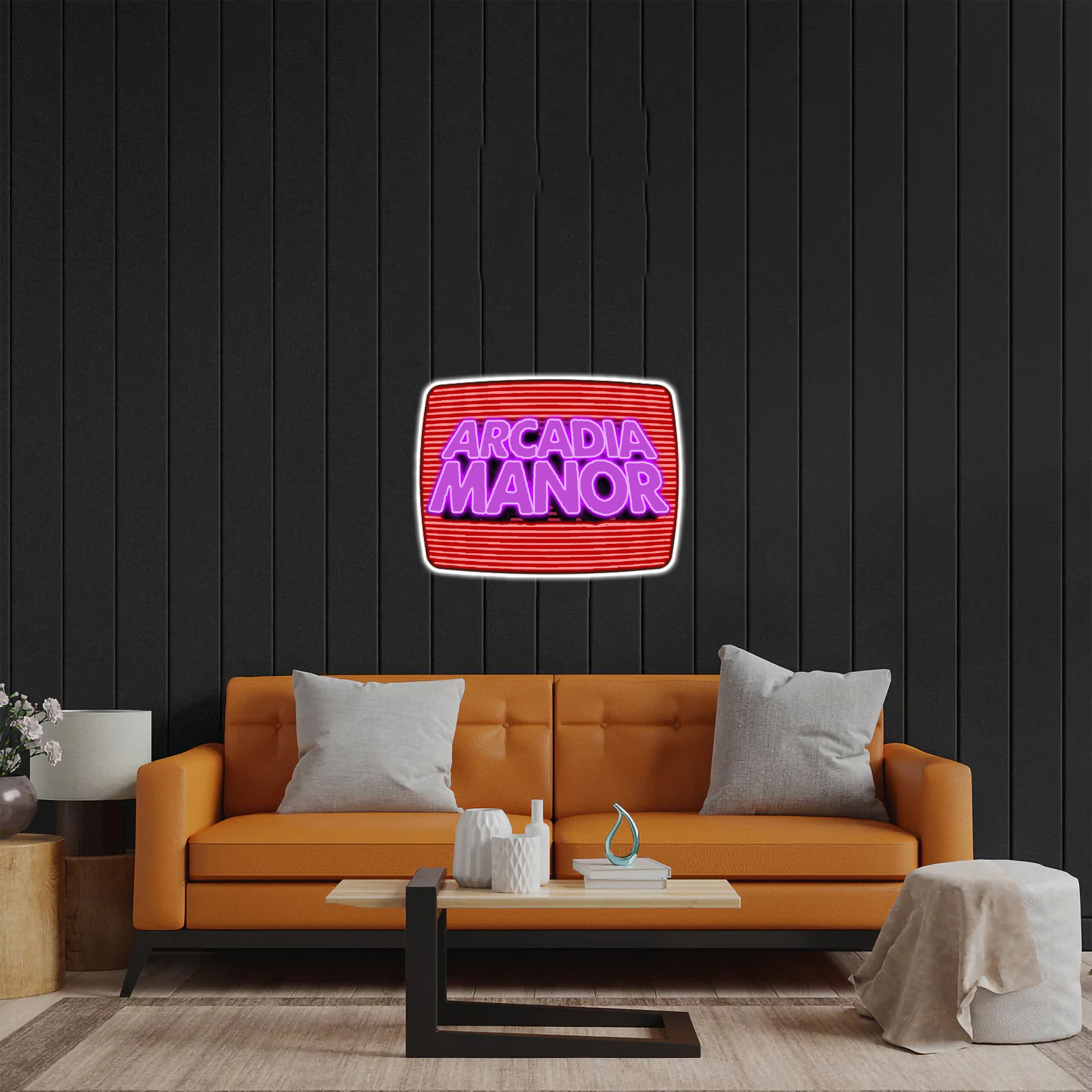 Arcadia Manor - Premium Neon Artwork