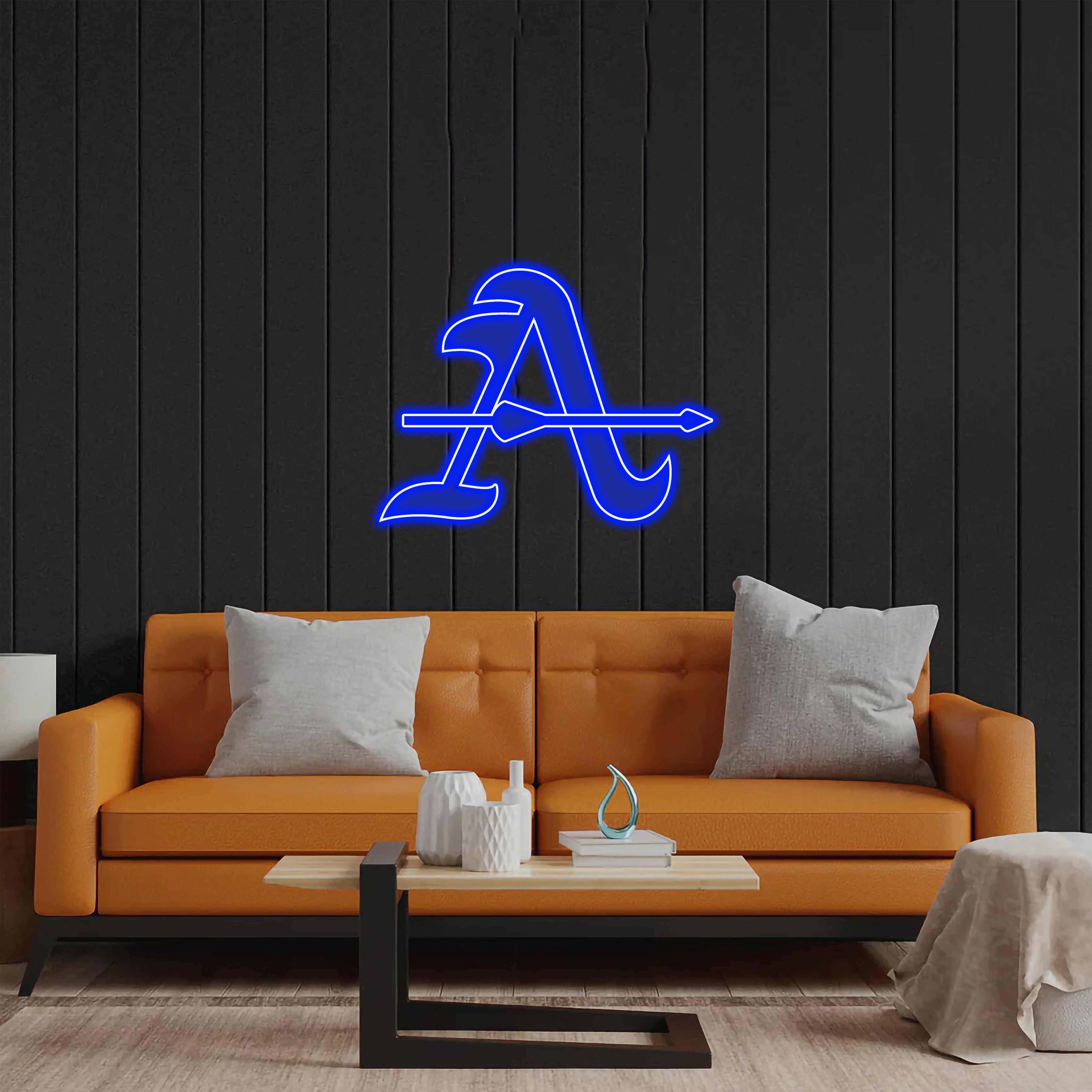 A Logo - Premium Neon Artwork