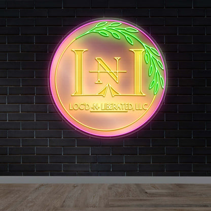 Loc’d N’ Liberated - Premium Neon Artwork