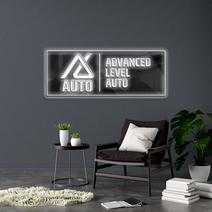 ADVANCED LEVEL AUTO - Premium Neon Artwork