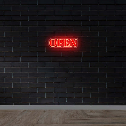 OPEN - Premium Neon Artwork