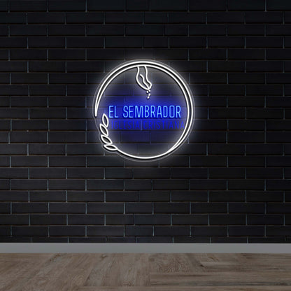 EL SEMBRADOR - Premium Neon Artwork