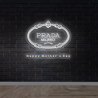 PRADA MILANO - Premium Neon Artwork
