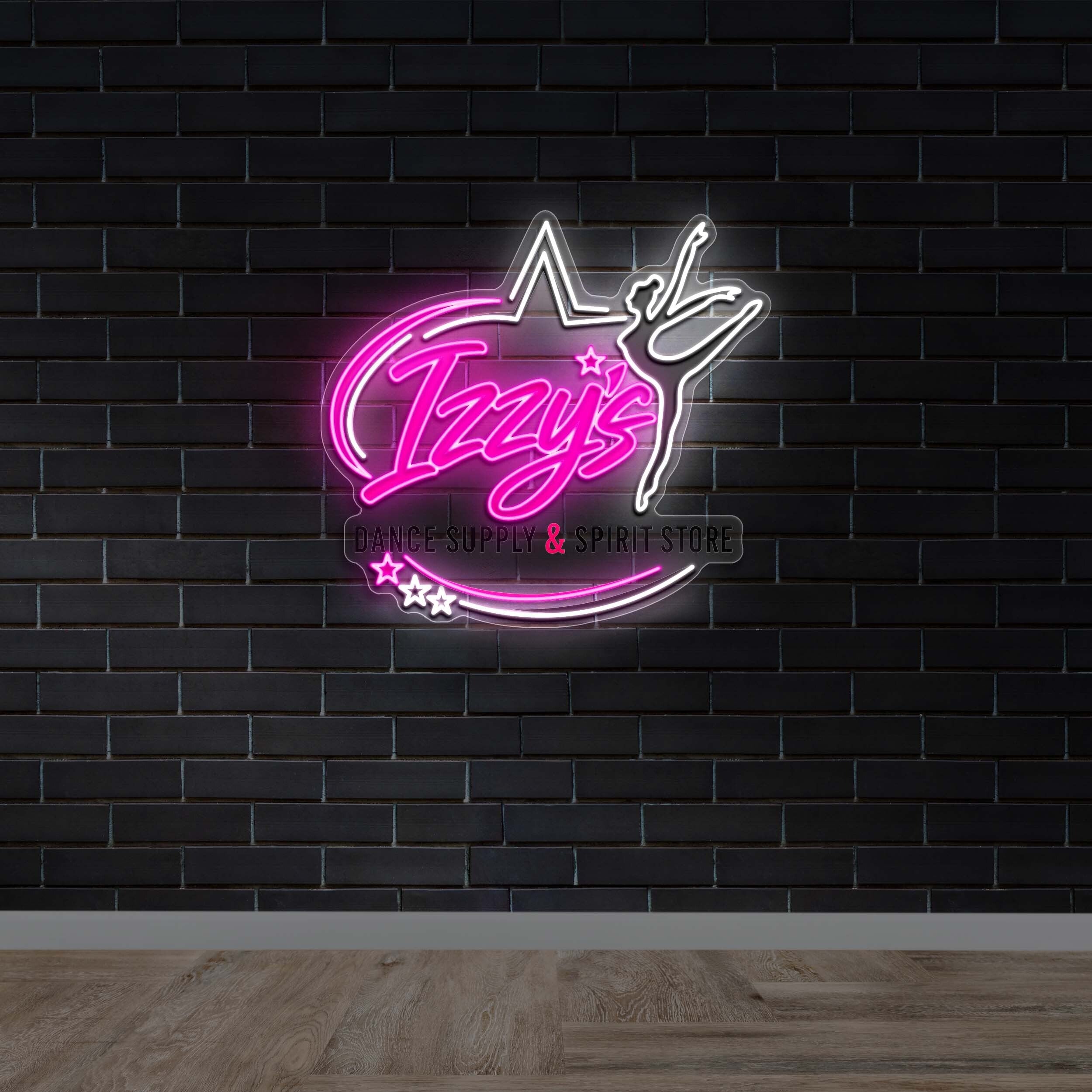 Izzy's - Premium Neon Artwork