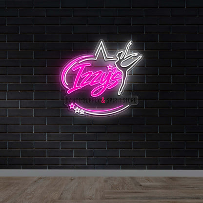 Izzy's - Premium Neon Artwork