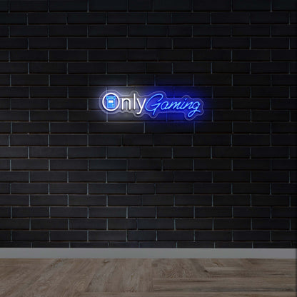OnlyGaming - Premium Neon Artwork