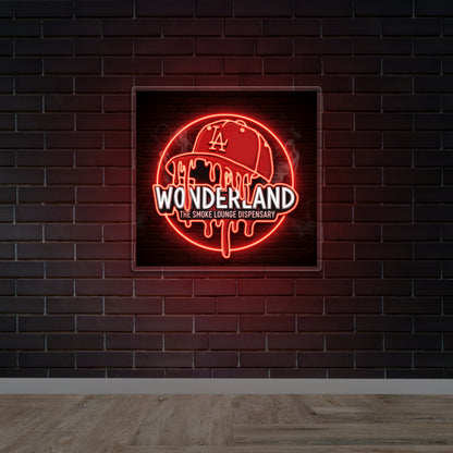 WONDERLAND - Premium Neon Artwork