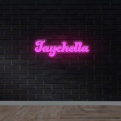 Taychella - Premium Neon Artwork