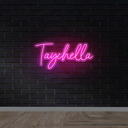 Taychella | 2nd Version - Premium Neon Artwork