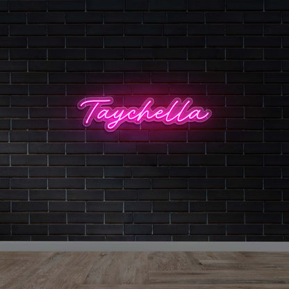 Taychella | 3rd Version - Premium Neon Artwork