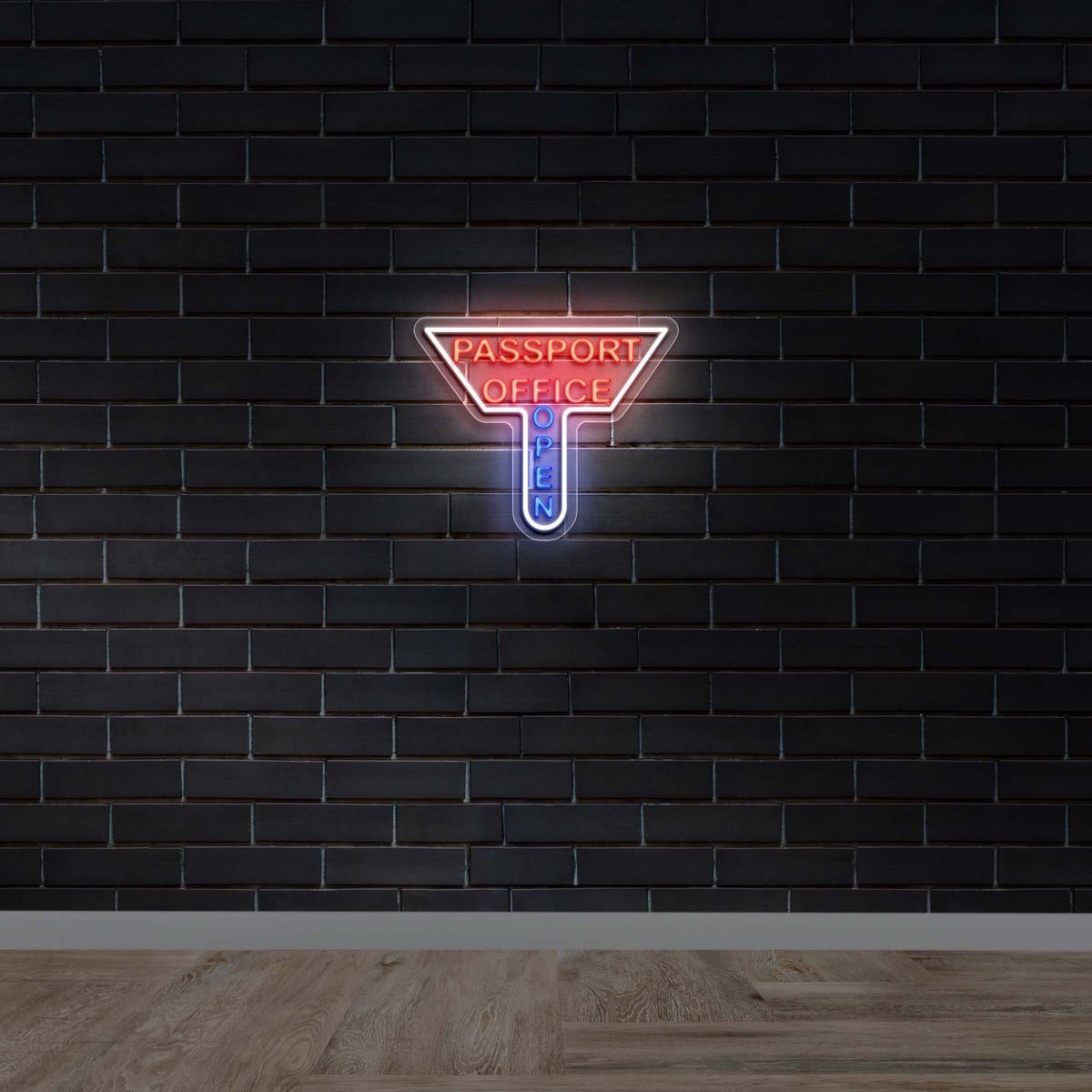 PASSPORT OFFICE - Premium Neon Artwork