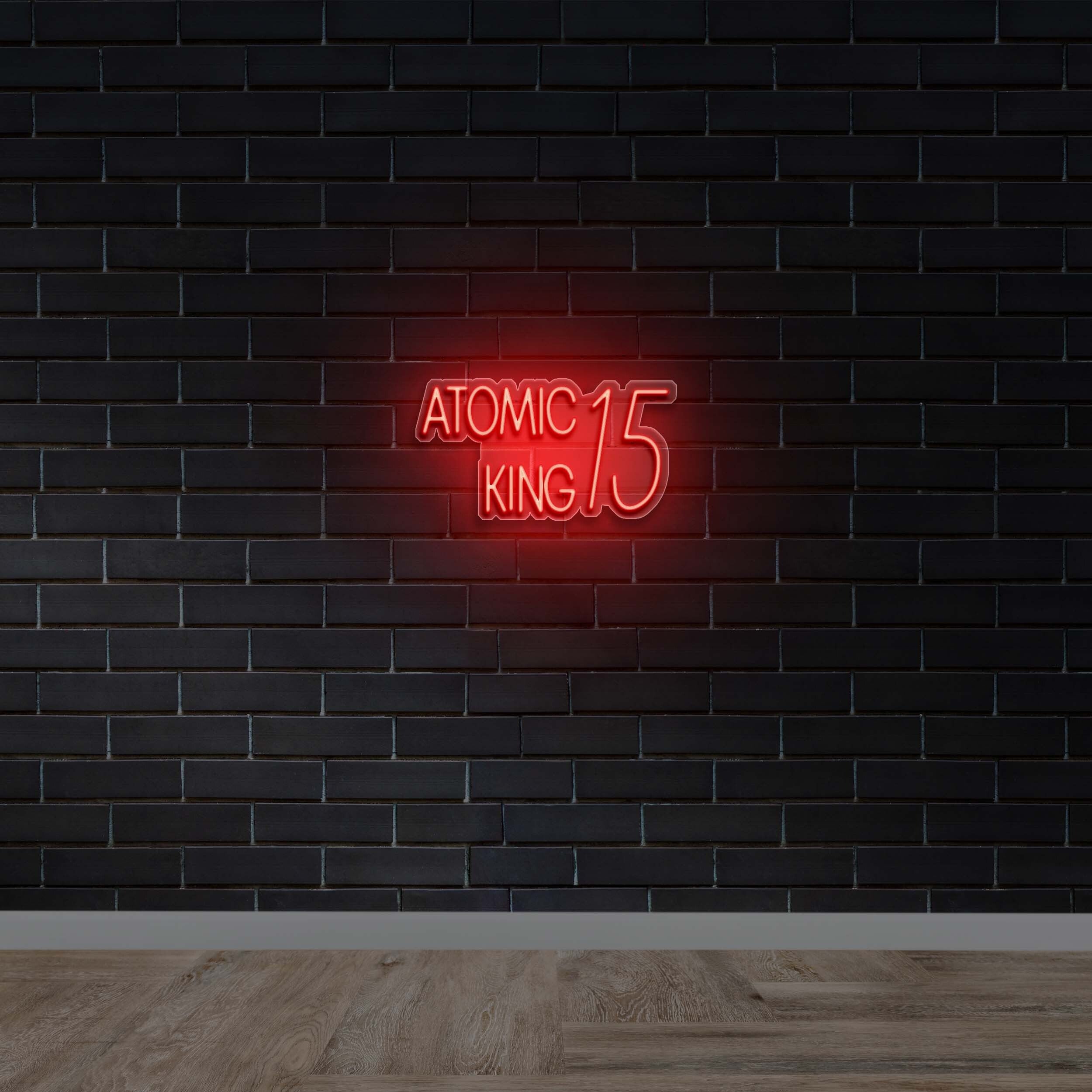 Atomic King 15 - Premium Neon Artwork