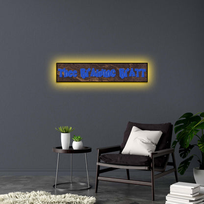 THEE BRAIDING BRATT | Backlit Version - Premium Neon Artwork