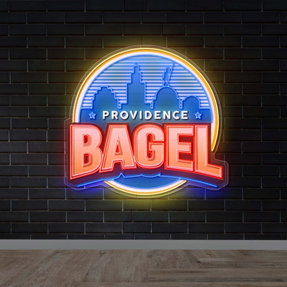 Providence Bagel - Premium Neon Artwork
