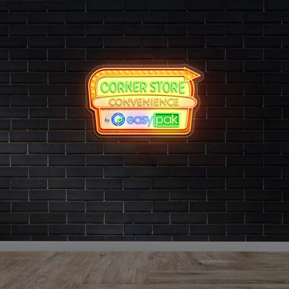 Corner Store Convenience - Premium Neon Artwork