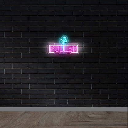 PULLER - Premium Neon Artwork