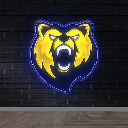  The Summit Academy Football logo - Premium Neon Artwork