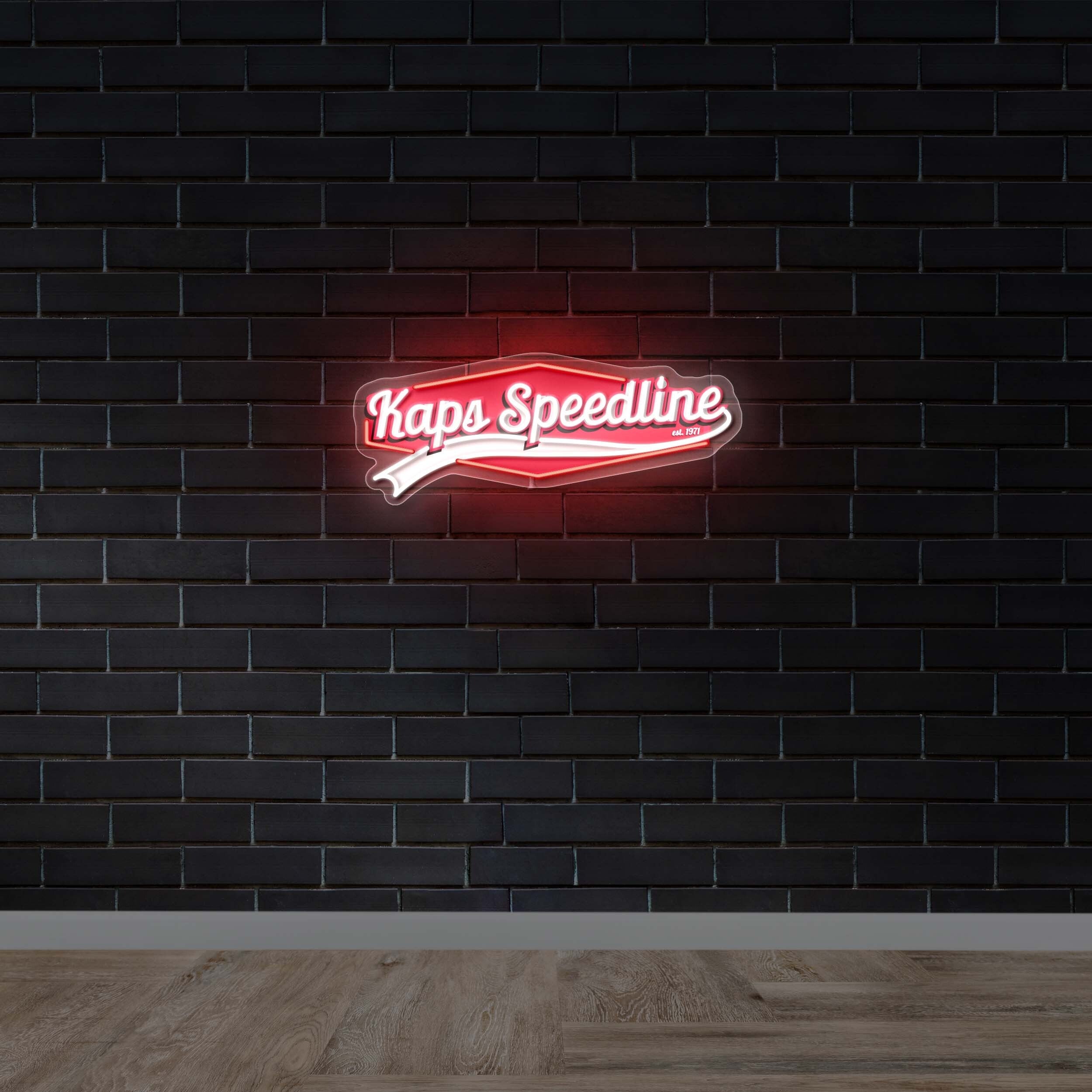 Kaps Speedline - Premium Neon Artwork