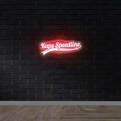 Kaps Speedline - Premium Neon Artwork