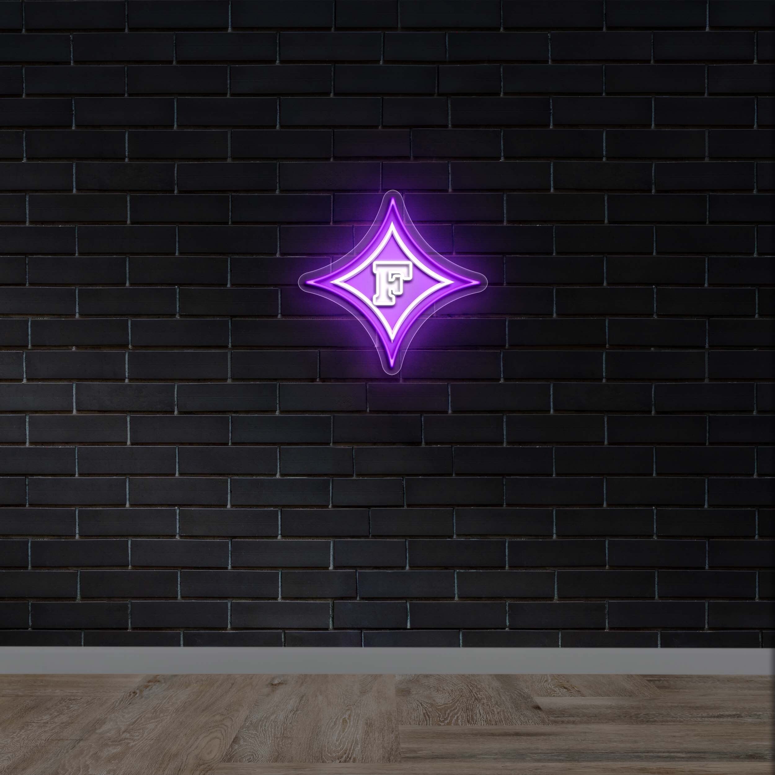F - Premium Neon Artwork