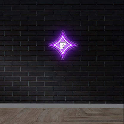 F - Premium Neon Artwork