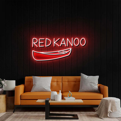 Red Kanoo - Premium Neon Artwork