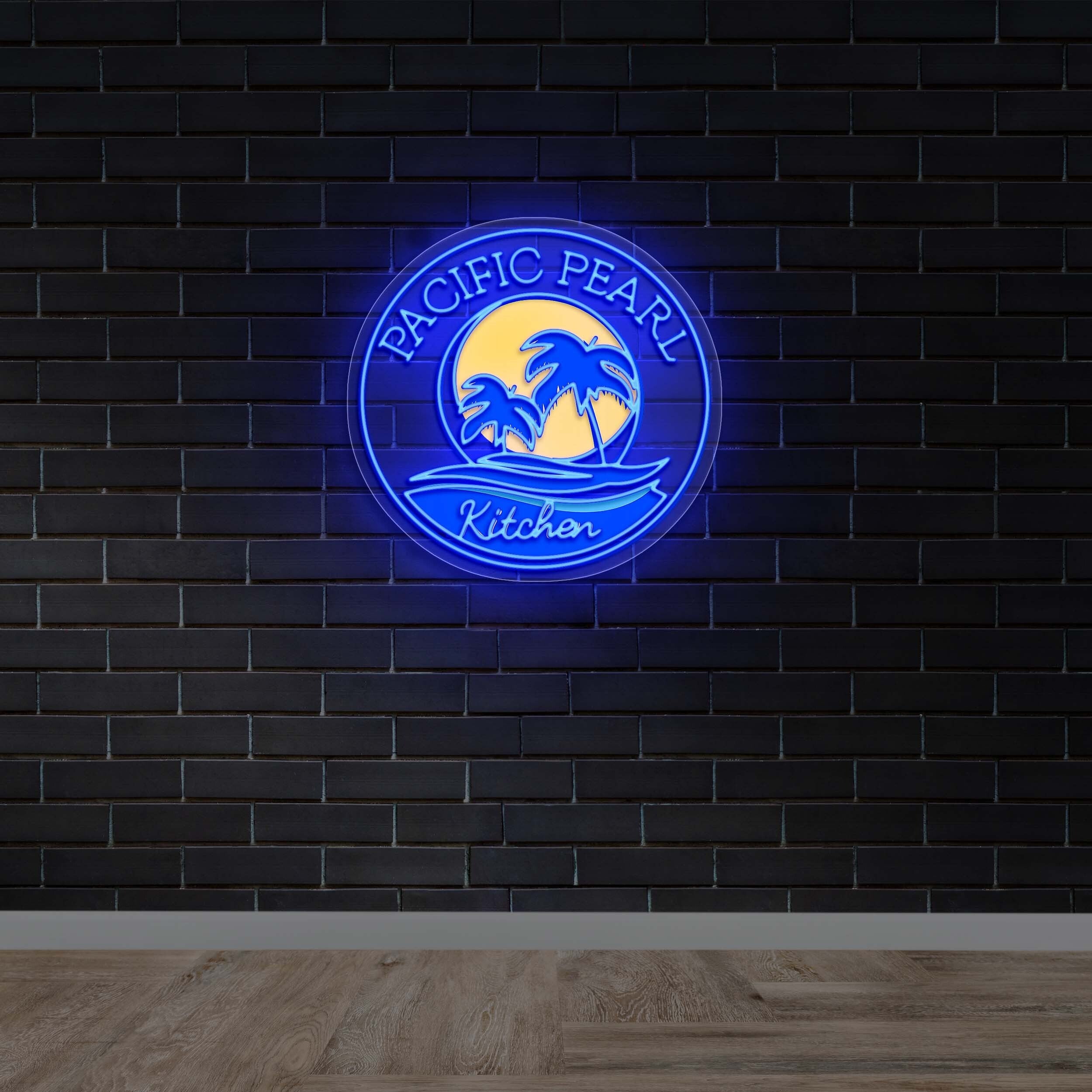 Pacific Pearl Kitchen - Premium Neon Artwork