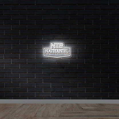 NATHANIEL THE BARBER  - Premium Neon Artwork