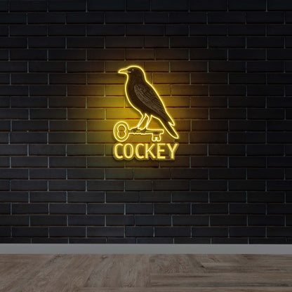 Cockey - Premium Neon Artwork