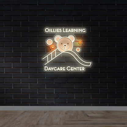 OILLIES LEARNING - Premium Neon Artwork