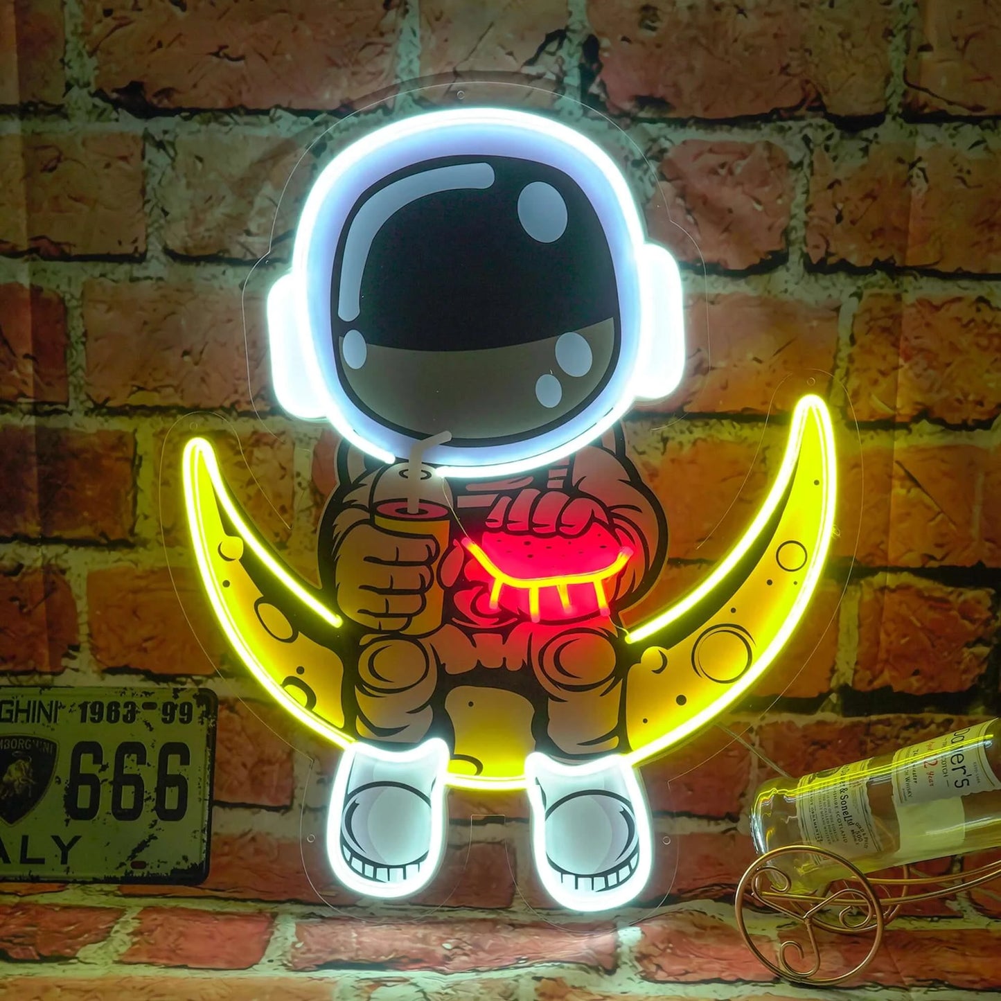 Astronaut - Premium Neon Artwork