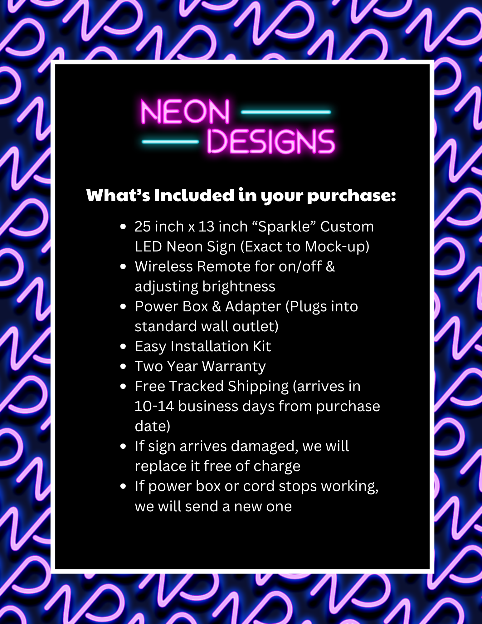 Sparkle - Premium Neon Artwork