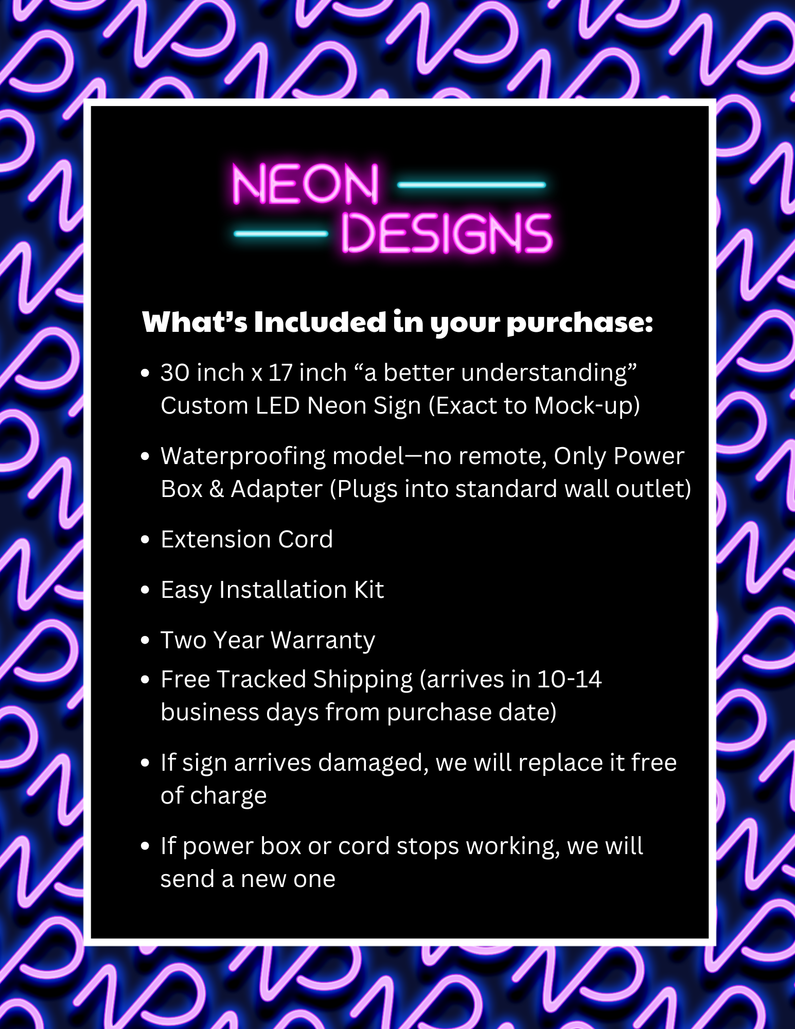 a better understanding - Premium Neon Artwork