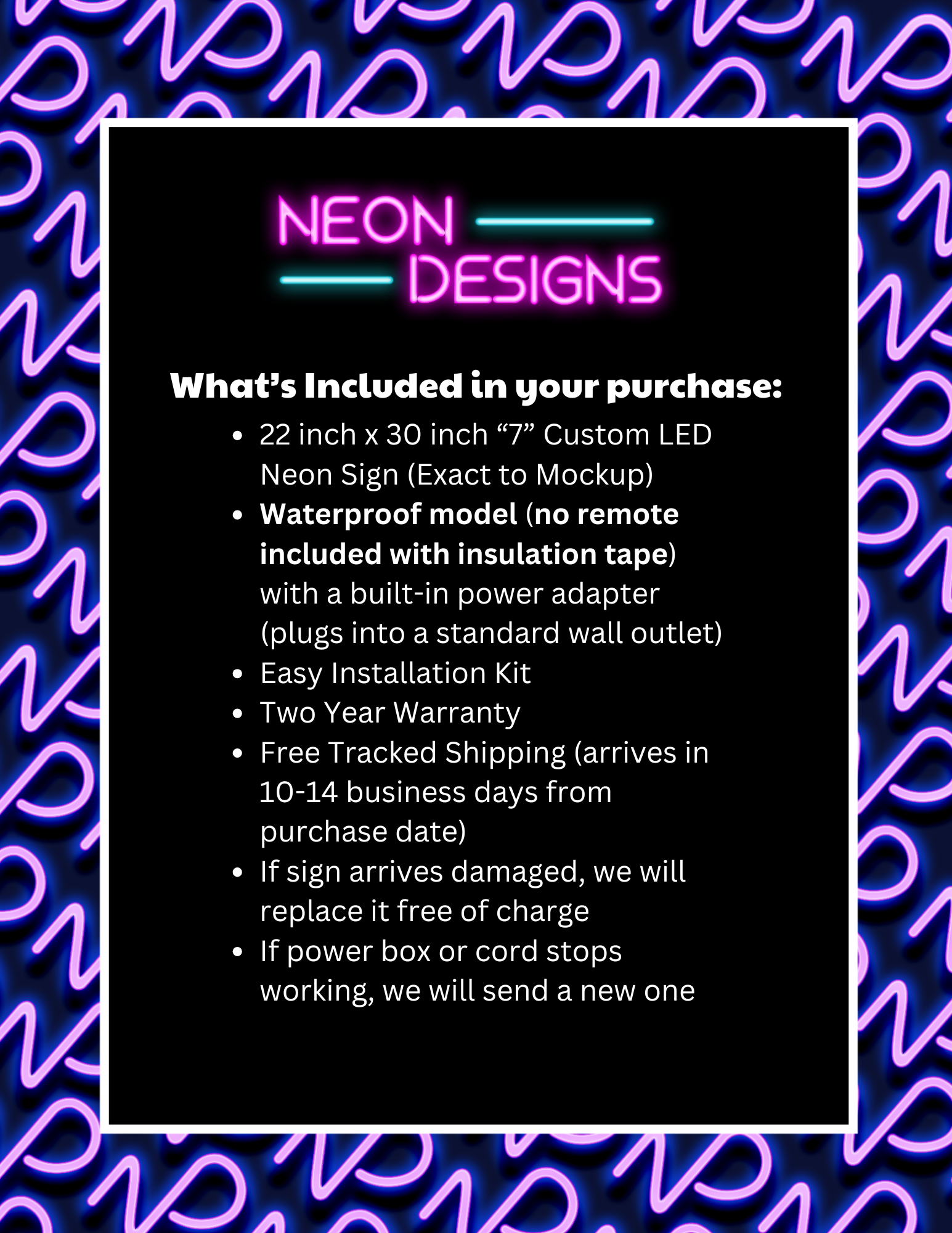 7 - Premium Neon Artwork