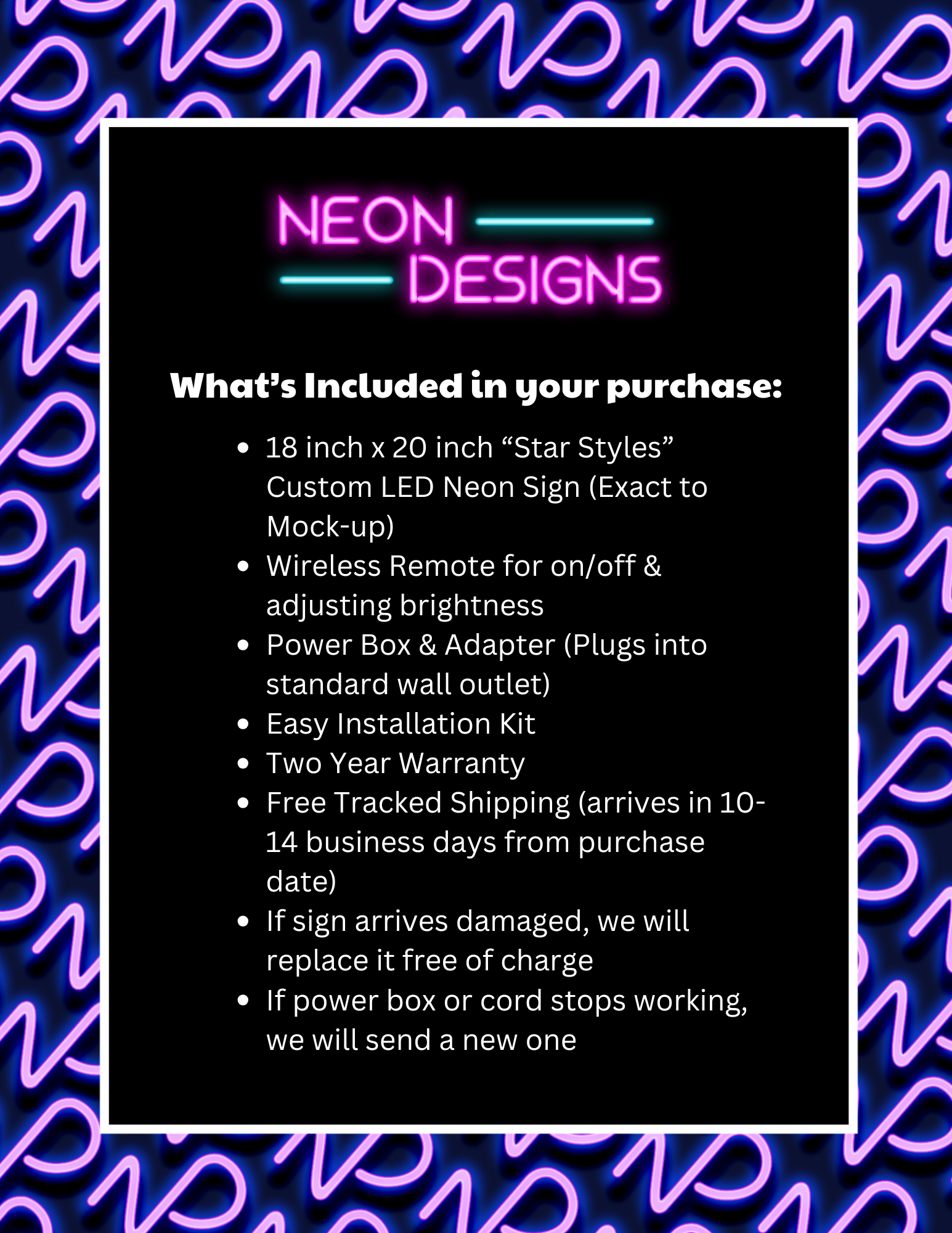 Star Styles - Premium Neon Artwork