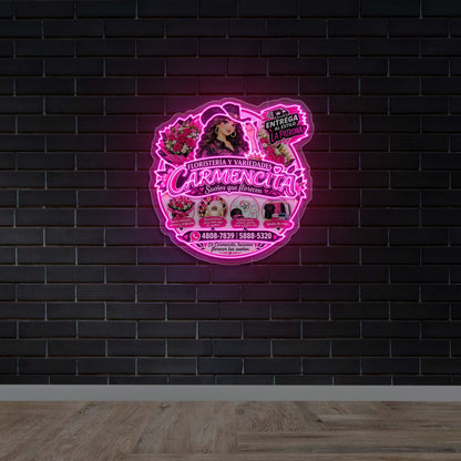 Carmencita - Premium Neon Artwork