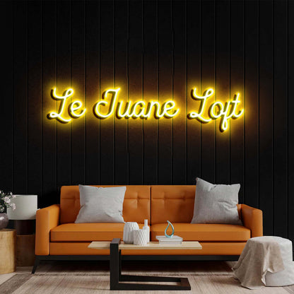 Le Juane Loft - Premium Neon Artwork