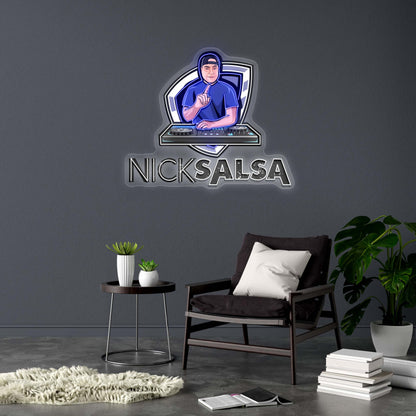 NICK SALSA - Premium Neon Artwork