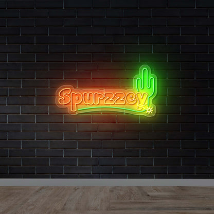 Spurzzey - Premium Neon Artwork