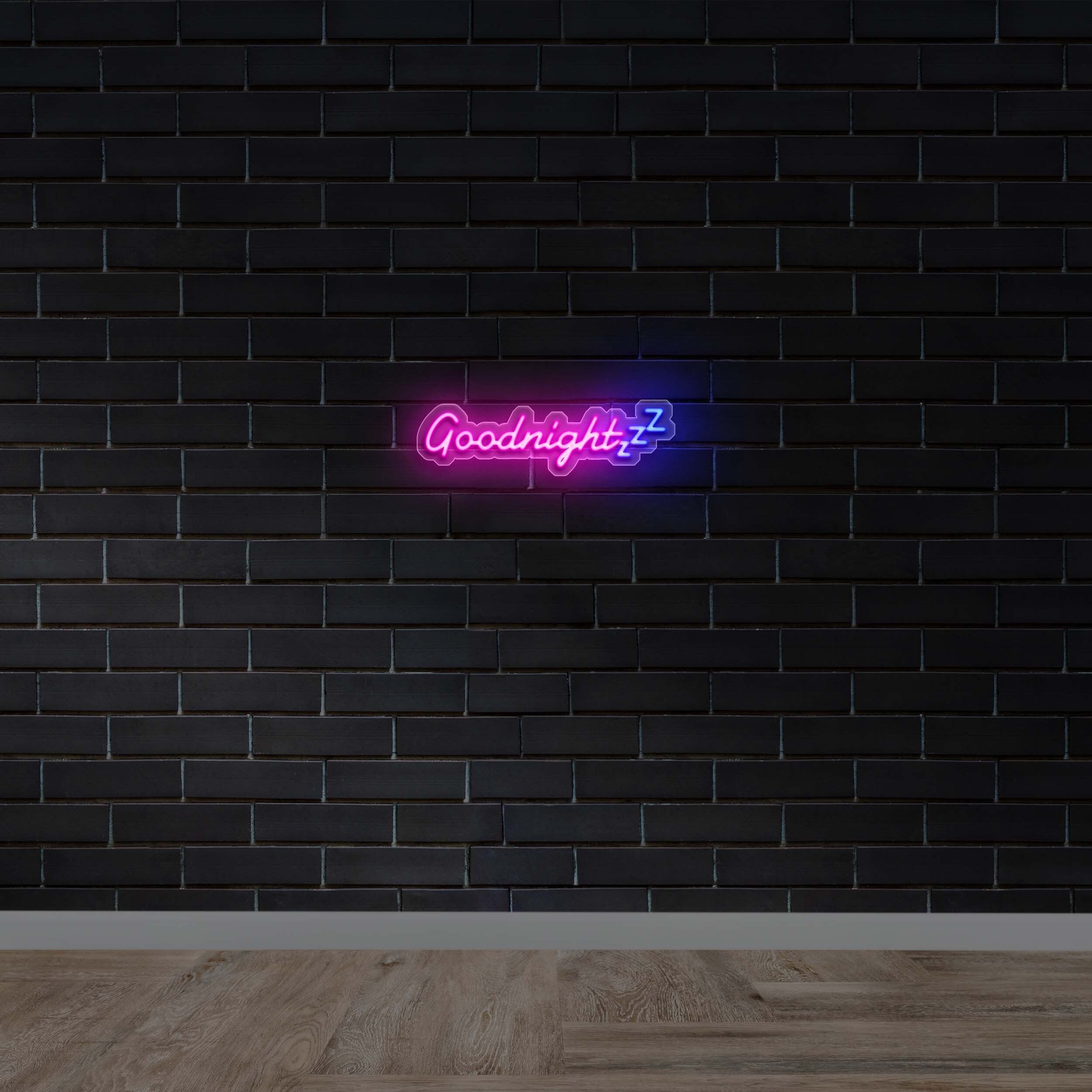 Goodnight - Premium Neon Artwork