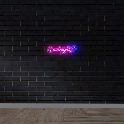 Goodnight - Premium Neon Artwork