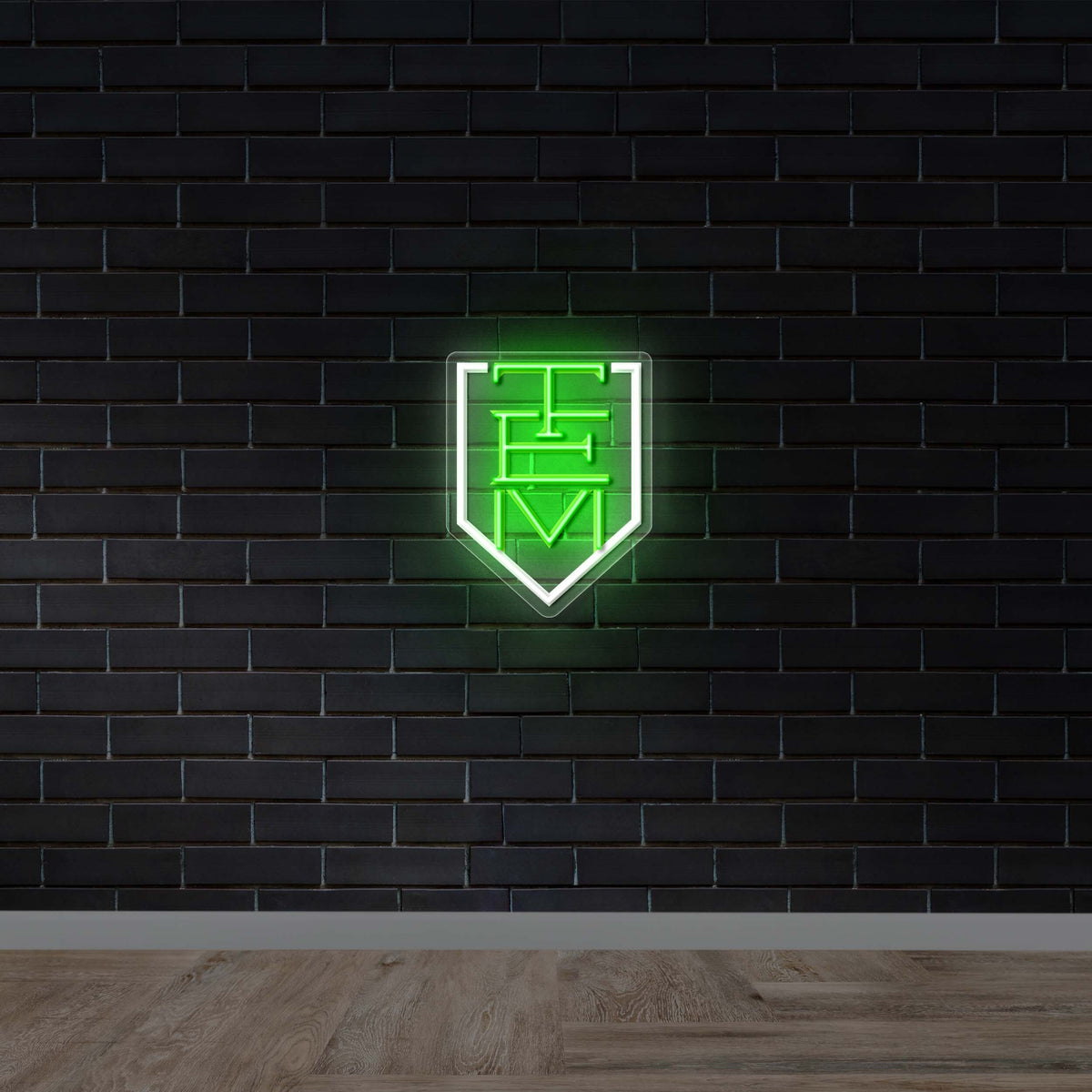 The Evolved Man (no text) - Premium Neon Artwork